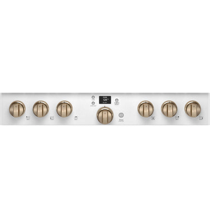 CAFE C2Y366P4TW2 Cafe 36"" Smart Dual-fuel Commercial-style Range With 6 BURNER...