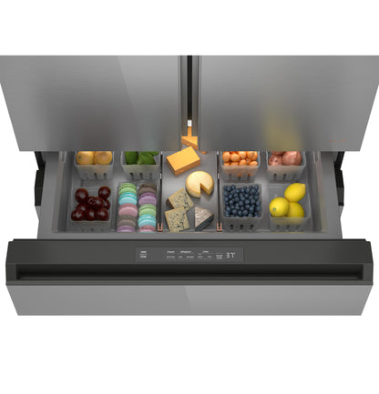 CAFE CJE23DM5WS5 Cafe Energy Star 23.2 Cu. Ft. Smart Counter-depth 4-DO...