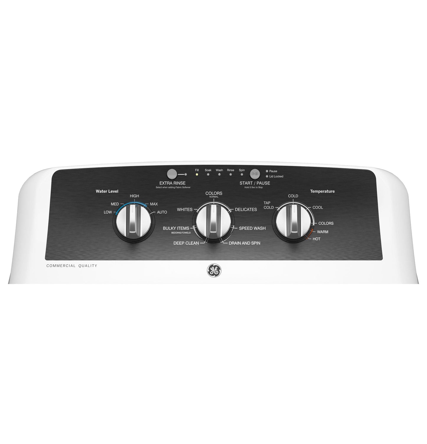 GE APPLIANCES GTW525ACWWB Ge 4.3 Cu. Ft. Capacity Washer With Stainless Steel Basket,5-yr ...