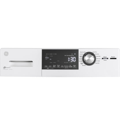 GE APPLIANCES GFT14ESSMWW Ge 4.1 CU.FT. Capacity 24"" Ventless Condenser Frontload ELECTRIC...