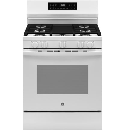 GE APPLIANCES GGF600AVWW Ge 30"" Free-standing Gas Convection Range With No Preheat Air FR...