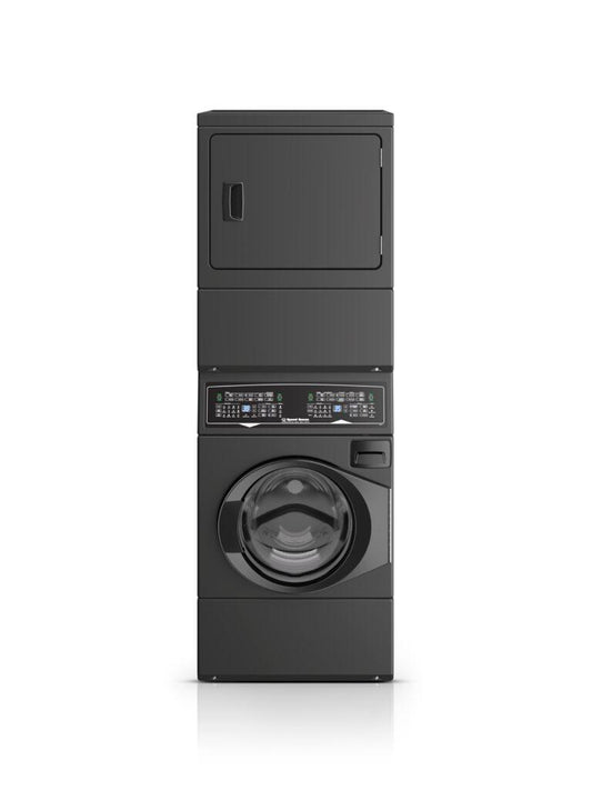 SPEED QUEEN SF7007BE Sf7 Stacked Washer - Electric Dryer With Pet Plus | Sanitize | ...