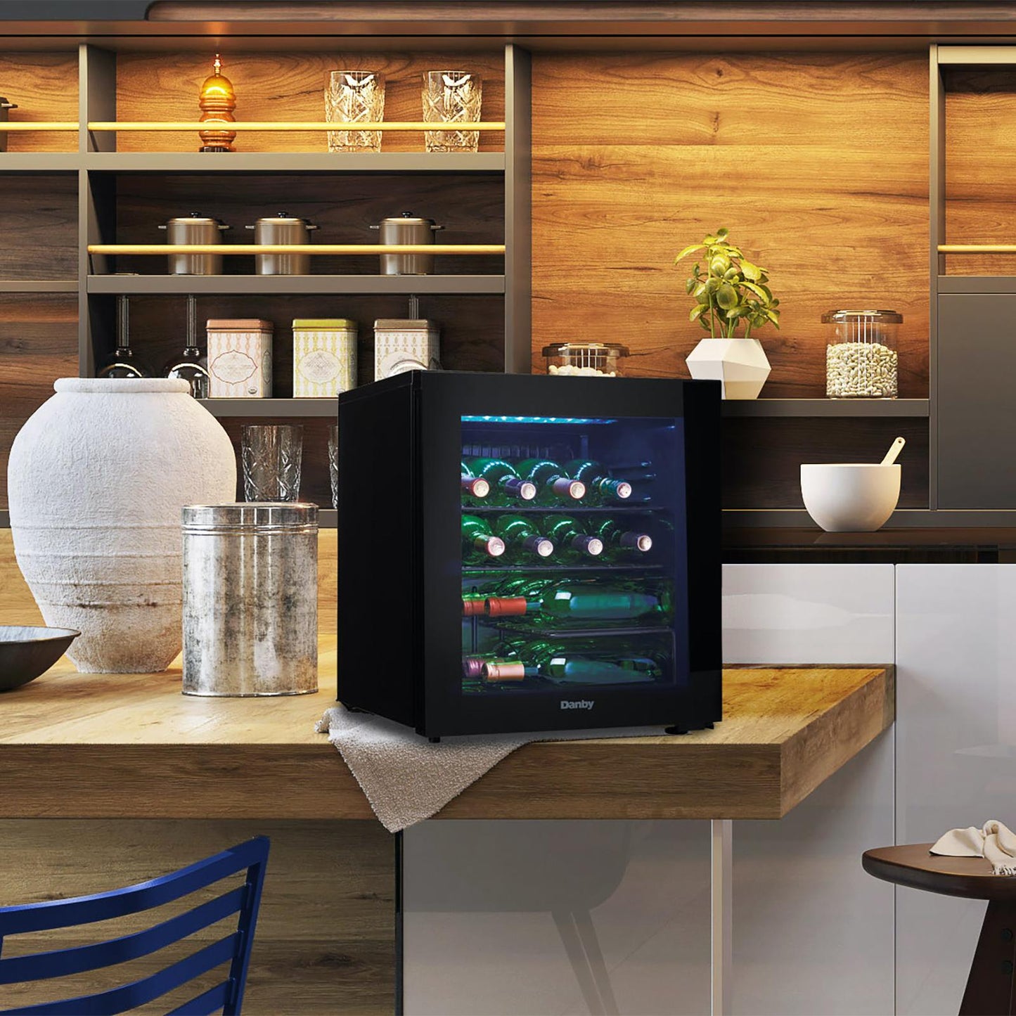 DANBY DWC018A1BDB Danby 1.8 Cu. Ft. Wine Cooler