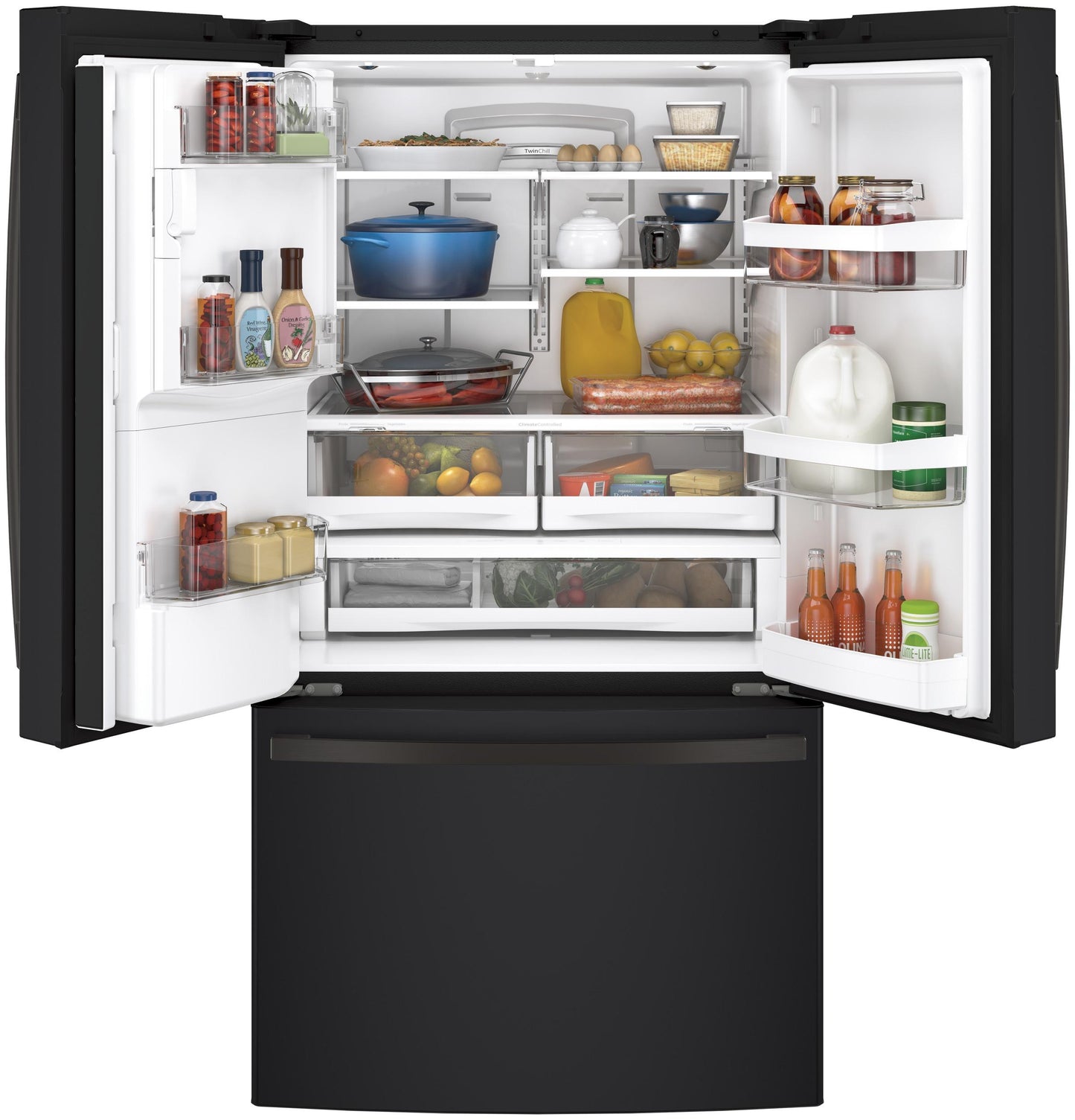 GE APPLIANCES GFE28GELDS Ge Energy Star 27.8 Cu. Ft. French-door Refrigerator