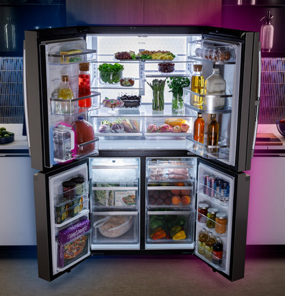 GE APPLIANCES PHD23BYWFS GE Profile Energy Star 22.9 Cu. Ft. Counter-depth Quad-door ...