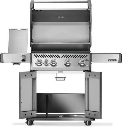 NAPOLEON BBQ RP525SIBNSS2 Rogue Pro 525 Sib With Infrared Side Burner , Natural Gas, STAINLES...