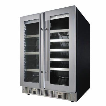 SILHOUETTE SPRBC047D1SS Silhouette Lorraine 24"" French Door Beverage Center