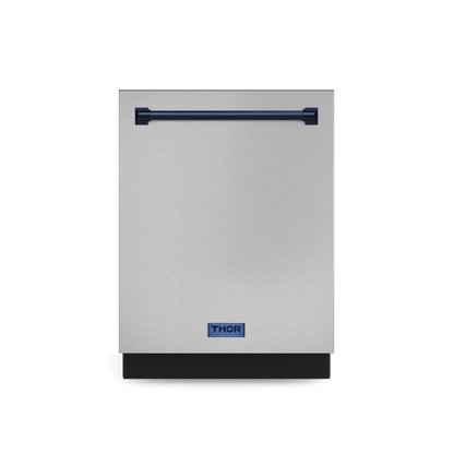 THOR KITCHEN DW24X8BA99BLU 24 Inch Dishwasher Stainless Steel/navy Blue | Gordon Ramsay SERIES...