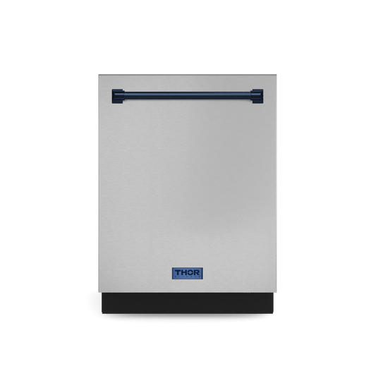 THOR KITCHEN DW24X8BA99BLU 24 Inch Dishwasher Stainless Steel/navy Blue | Gordon Ramsay SERIES...