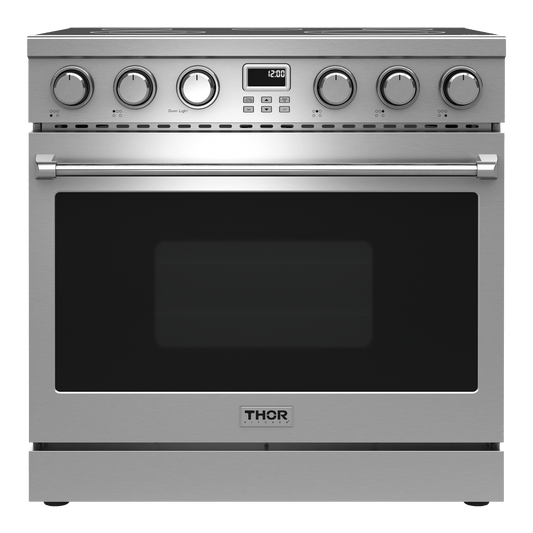 THOR KITCHEN ARE36 Thor Kitchen 36 Inch Contemporary Professional Electric Range