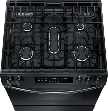 FRIGIDAIRE FCFG3062AB Frigidaire 30"" Front Control Gas Range With Quick Boil