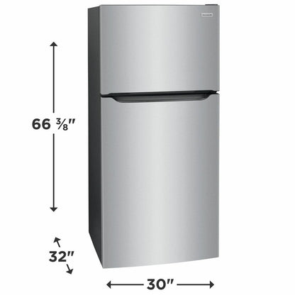 FRIGIDAIRE FFTR2045VS Frigidaire 20.0 Cu. Ft. Top Freezer Refrigerator