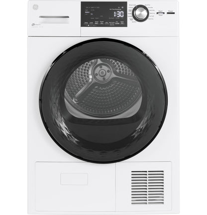 GE APPLIANCES GFT14ESSMWW Ge 4.1 CU.FT. Capacity 24"" Ventless Condenser Frontload ELECTRIC...