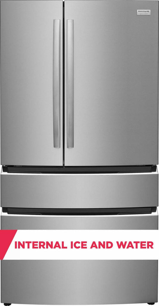 FRIGIDAIRE GRMG2272CF Frigidaire Gallery 22.1 Cu. Ft. Counter-depth 4-door French Door RE...