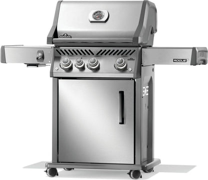 NAPOLEON BBQ RP425SIBNSS2 Rogue Pro 425 Sib With Infrared Side Burner , Natural Gas, STAINLES...