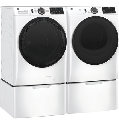 GE APPLIANCES GFD55ESSNWW Ge 7.8 Cu. Ft. Capacity Smart Front Load Electric Dryer