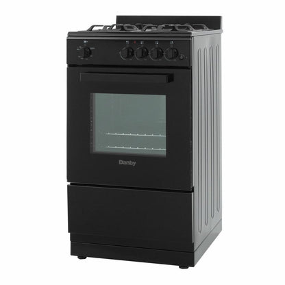 DANBY DR20V1BGLP Danby 20"" Wide Gas Range In Black