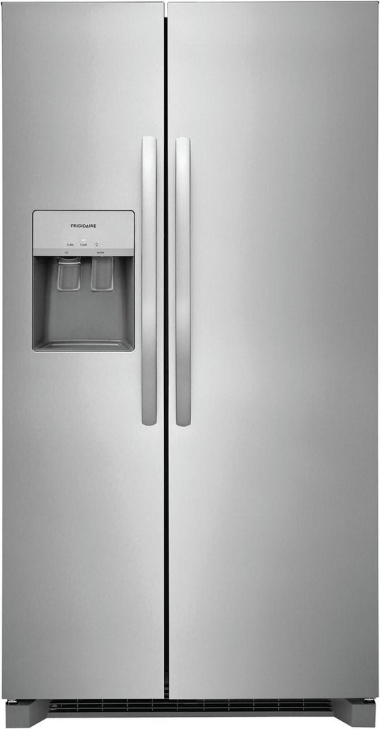 FRIGIDAIRE FRSS2623AS Frigidaire 25.6 Cu. Ft. 36'' Standard Depth Side By Side Refrigerator