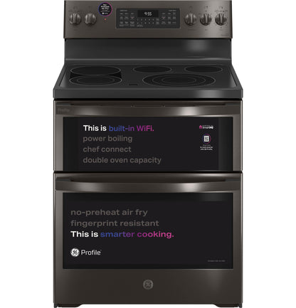 GE APPLIANCES PB965BPTS GE Profile 30"" Smart Free-standing Electric Double Oven CONVECT...