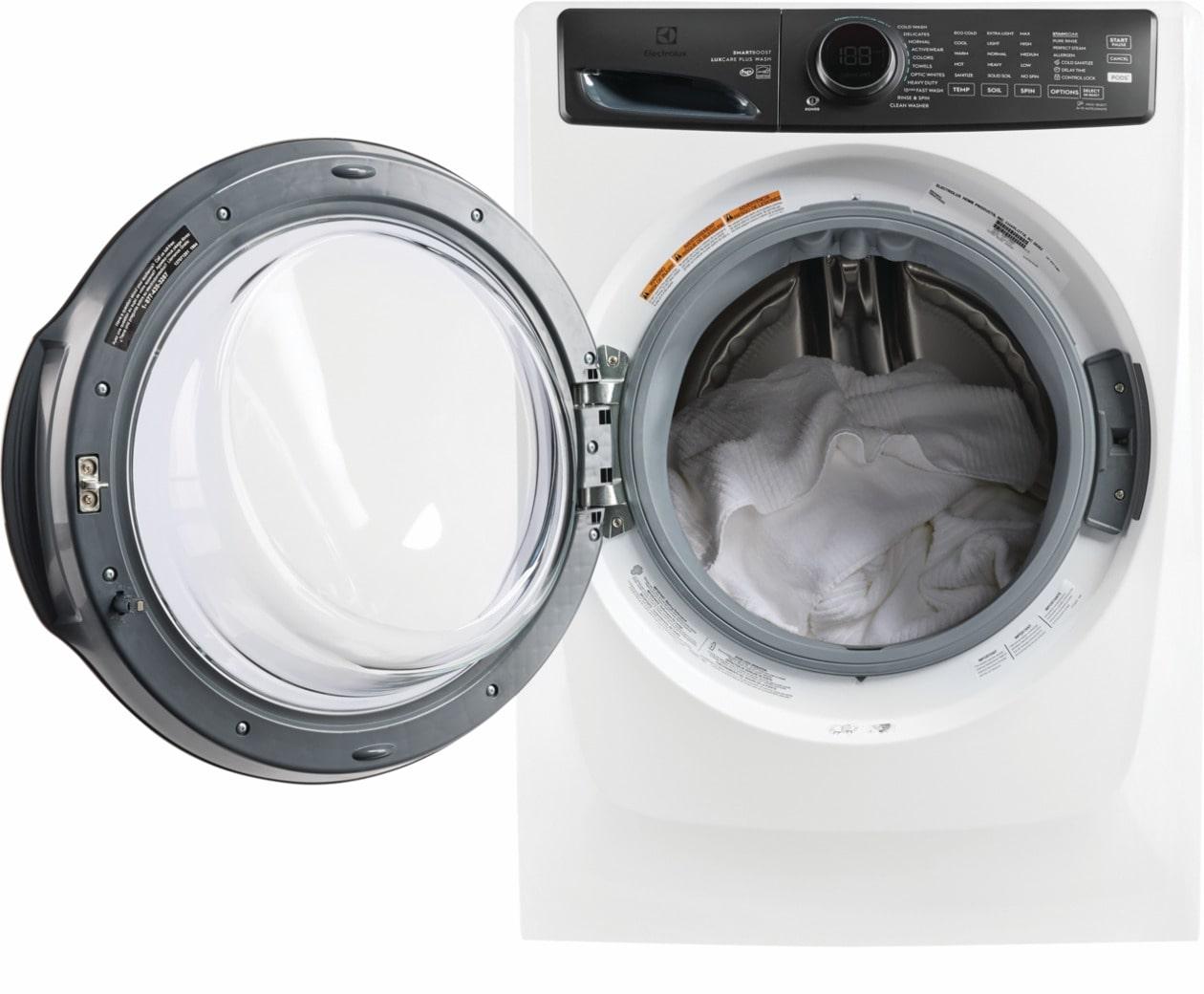 ELECTROLUX ELFW7738AW Electrolux Front Load Perfect Steam Washer With Luxcare PLUS...