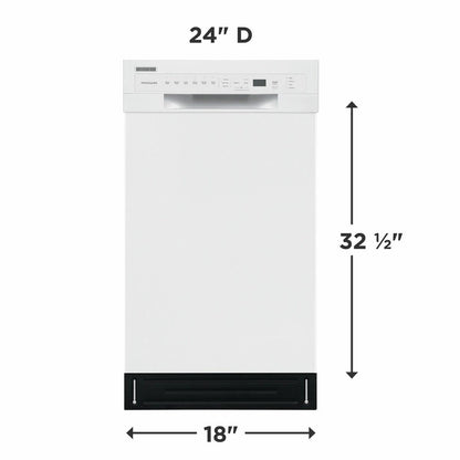 FRIGIDAIRE FFBD1831UW Frigidaire 18'' Built-in Dishwasher