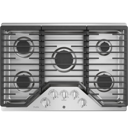 GE APPLIANCES PGP7030SLSS GE Profile Series 30"" Built-in Gas Cooktop