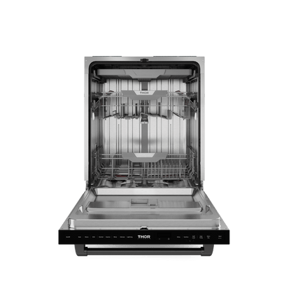 THOR KITCHEN DW24X8BA00 24 Inch Dishwasher Stainless Black | Gordon Ramsay Series - Dw24x8ba00