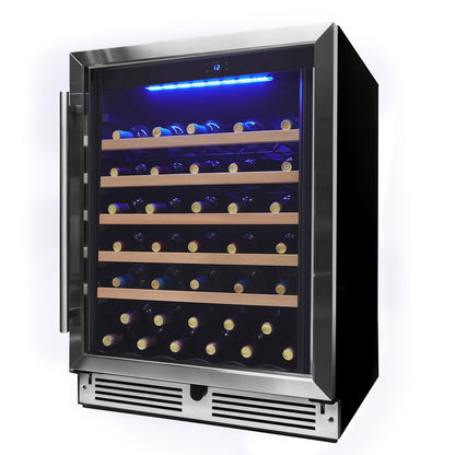 DANBY DWC057D1BSS Danby 24"" Under Counter Wine Cooler In Stainless Steel