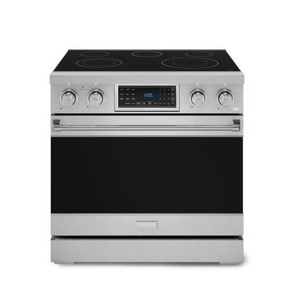 THOR KITCHEN RSE36 36 Inch Professional Electric Range With Tilt Panel Touch Control I...