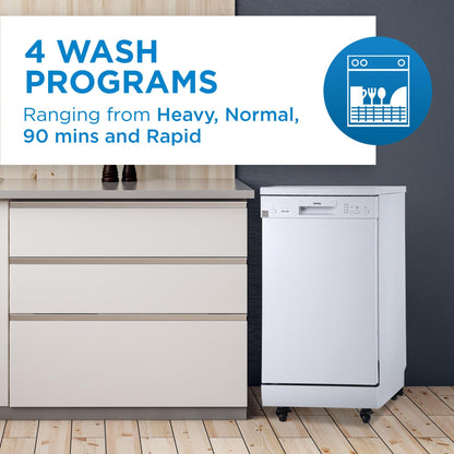 DANBY DDW1805EWP Danby 18"" Portable Dishwasher
