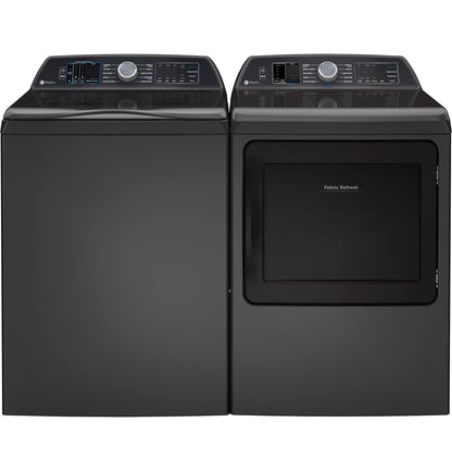 GE APPLIANCES PTW905BPTDG GE Profile 5.3 Cu. Ft. Capacity Washer With Smarter Wash TECHNO...