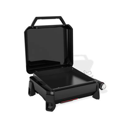 WEBER 1500012 Weber Traveler 17"" Portable Griddle - Black
