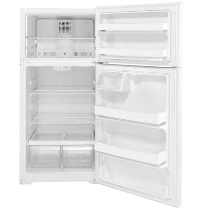 GE APPLIANCES GTE16DTNRWW Ge Energy Star 15.6 Cu. Ft. Top-freezer Refrigerator