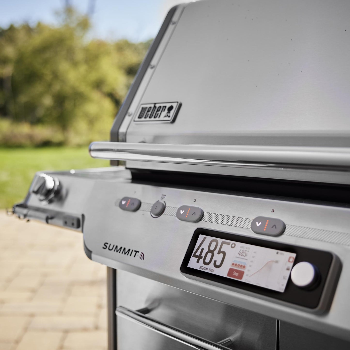WEBER 1500052 Summit Smart Fs38x S Gas Grill (liquid Propane) - Stainless Steel
