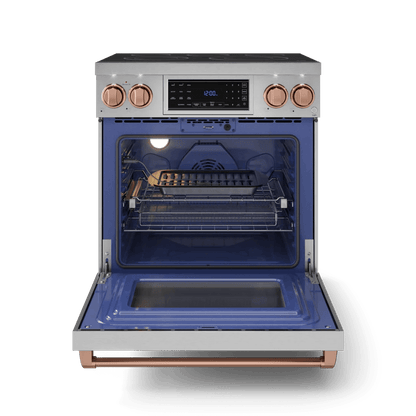 THOR KITCHEN RSE30RSG 30 Inch Professional Electric Range With Tilt Panel Touch Control I...