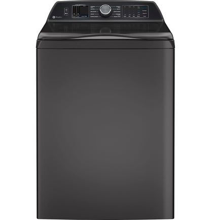 GE APPLIANCES PTW705BPTDG GE Profile 5.3 Cu. Ft. Capacity Washer With Smarter Wash TECHNO...