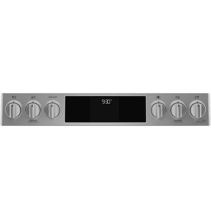 GE APPLIANCES PGS930YPFS GE Profile 30"" Smart Slide-in Front-control Gas Fingerprint RES...