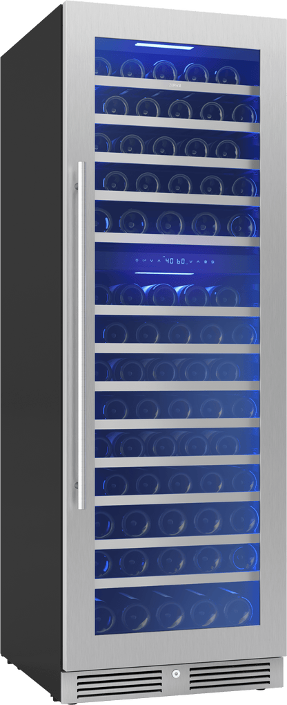 ZEPHYR PRW24F02CG Zephyr 24"" Full Size Dual Zone Wine Cooler