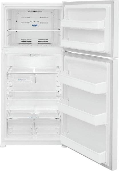FRIGIDAIRE FFTR1835VW Frigidaire 18.3 Cu. Ft. Top Freezer Refrigerator