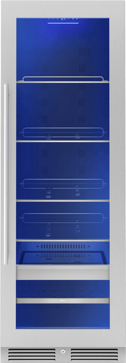 ZEPHYR PRB24F01BG Zephyr 24"" Full Size Single Zone Beverage Cooler