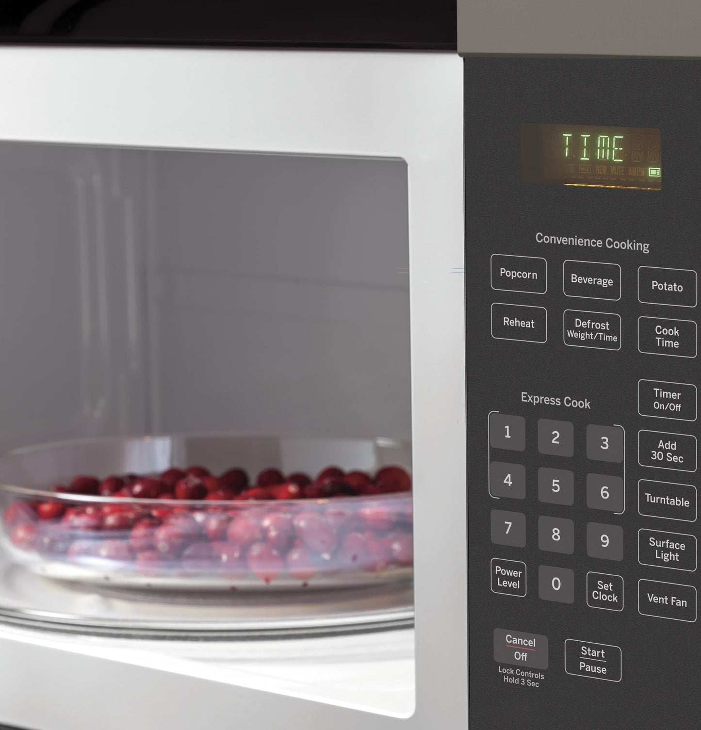 GE APPLIANCES JVM3160EFES Ge 1.6 Cu. Ft. Over-the-range Microwave Oven