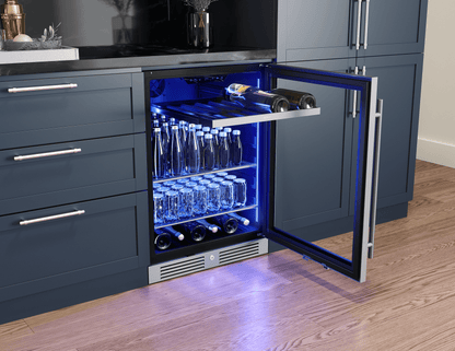 ZEPHYR PRB24C01CG Zephyr 24"" Single Zone Beverage Cooler