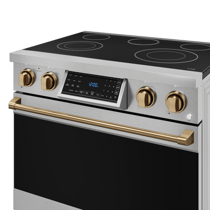 THOR KITCHEN RSE36BRZ 36 Inch Professional Electric Range With Tilt Panel Touch Control I...