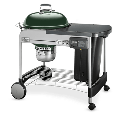 WEBER 15507001 Weber Performer Deluxe Charcoal Grill - 22 Inch Green