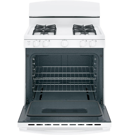 GE APPLIANCES JGBS10DEMWW Ge 30"" Free-standing Front Control Gas Range