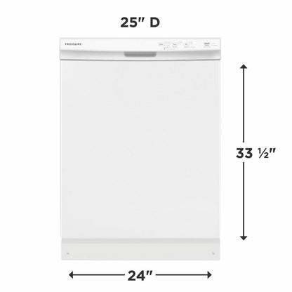 FRIGIDAIRE FDPC4314AW Frigidaire 24"" Built-in Dishwasher
