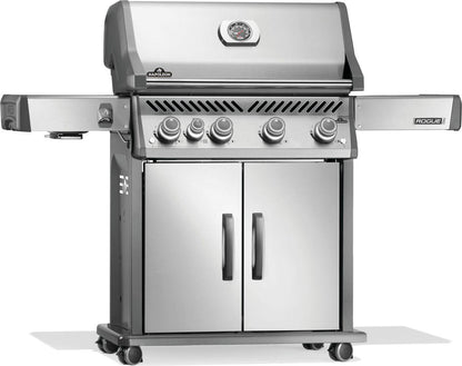 NAPOLEON BBQ RP525SIBNSS2 Rogue Pro 525 Sib With Infrared Side Burner , Natural Gas, STAINLES...