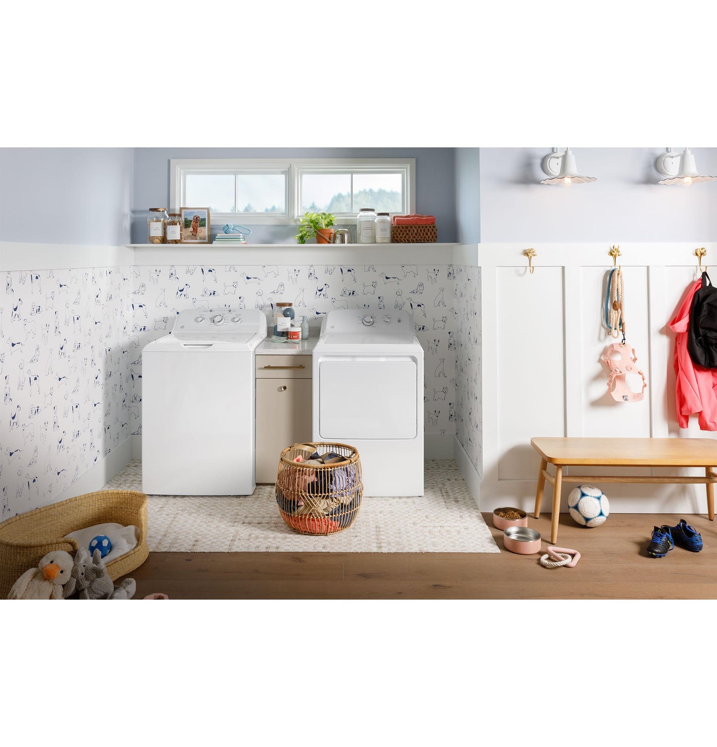 GE APPLIANCES GTW325ASWWW Ge 4.0 Cu. Ft. Capacity Washer With Stainless Steel Basket and W...