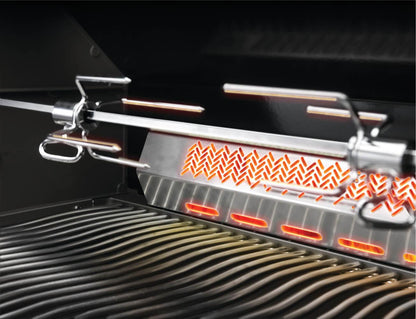 NAPOLEON BBQ BIPRO665RBNSS3 Built-in Prestige Pro 665 Rb Infrared Rear Burner Stainless Steel , ...
