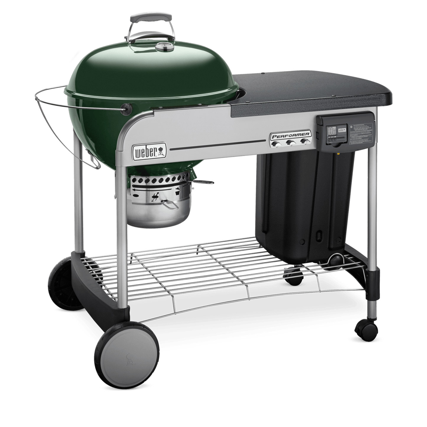 WEBER 15507001 Weber Performer Deluxe Charcoal Grill - 22 Inch Green